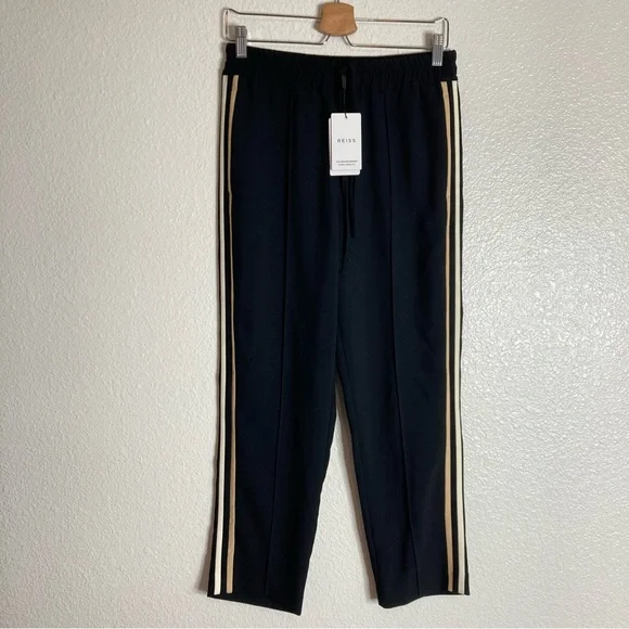 Reiss ODELL Hi Rise Taper Leg Trouser Pants